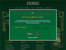 Tablet Screenshot of escorial.de